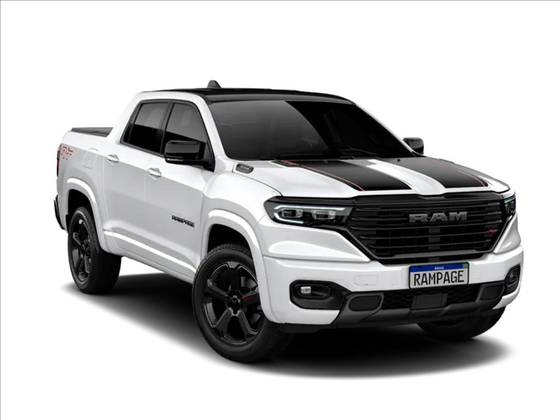 RAM RAMPAGE 2.0 HURRICANE 4 TURBO GASOLINA R/T 4X4 AUTOMÁTICO